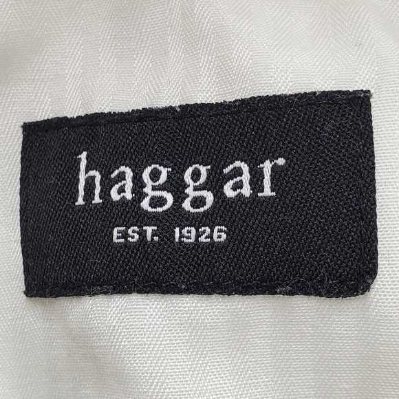 Haggar flat front cotton khaki pants 38x32 - Picture 4 of 6